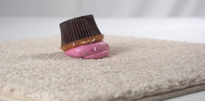 cupcake stain on carpet